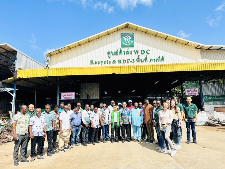 Wongpanit Krabi is delighted to extend a warm welcome to the delegates from Ghana to Krabi as part of the “Wasteology: Urban Mining Business with Recycling and Ocean-Bound Plastics”